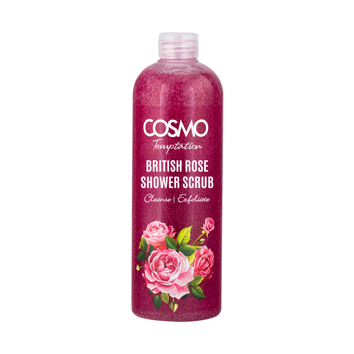 Temptation British Rose Shower Scrub